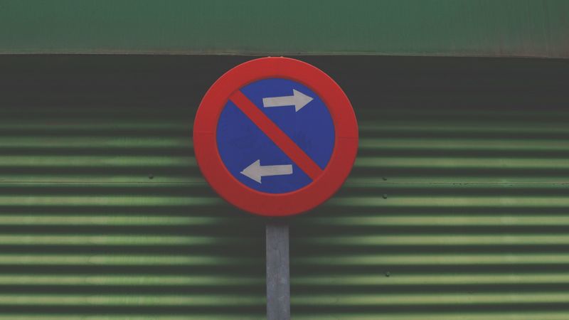 sign, direction, wall, index, 4k