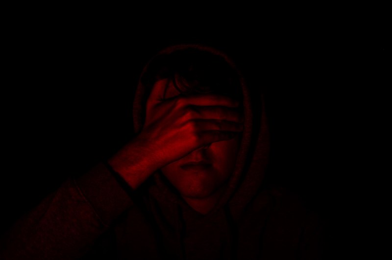portrait hand artistic and black 4k
