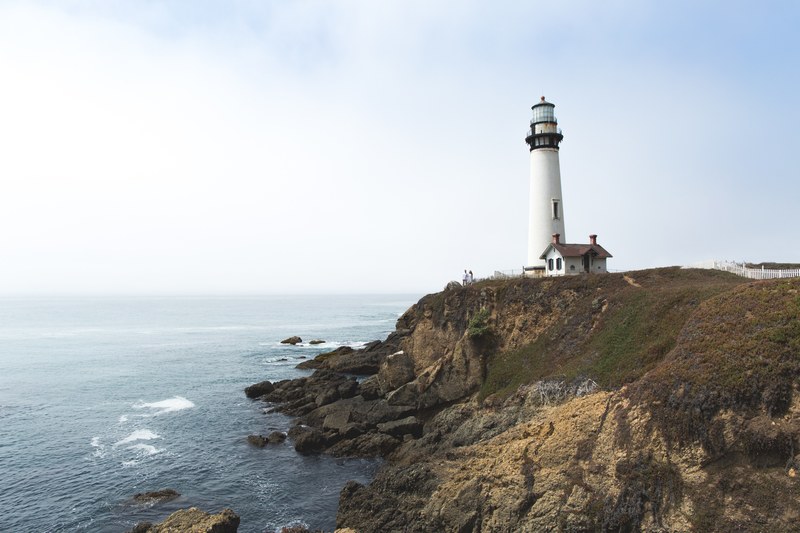 lighthouse coast ocean and sea 4k