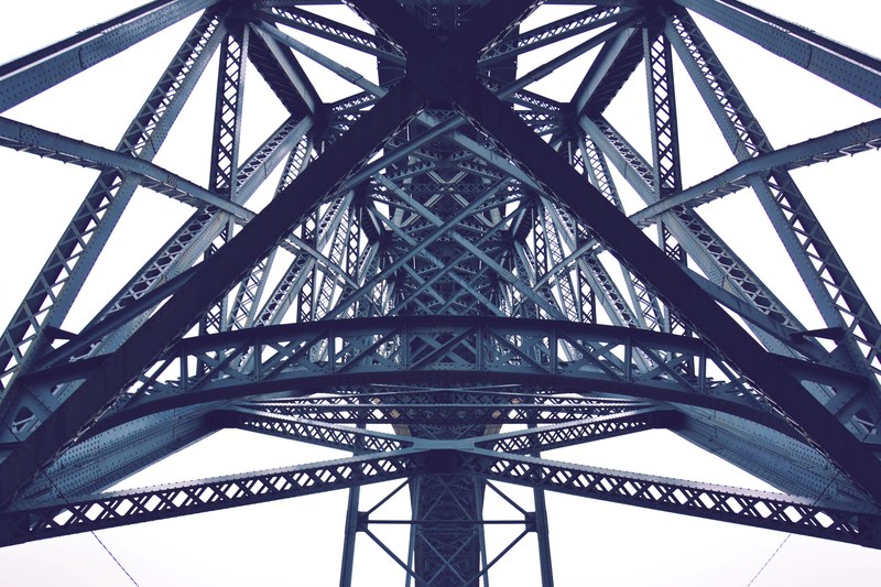 architecture gustav eiffel porto and bridge 4k