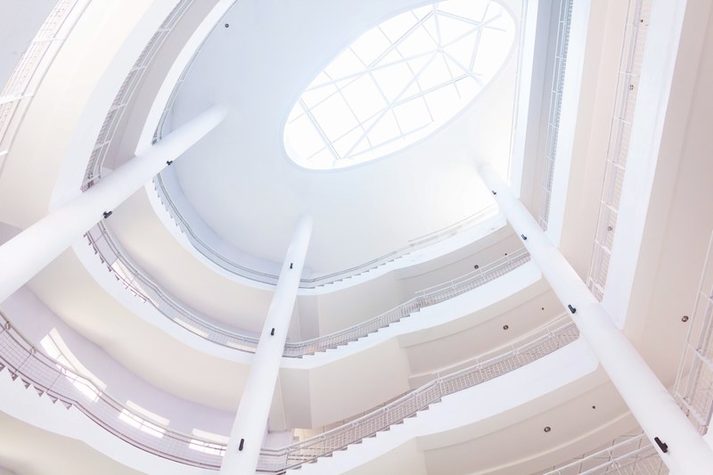 light arch building and hollow 4k