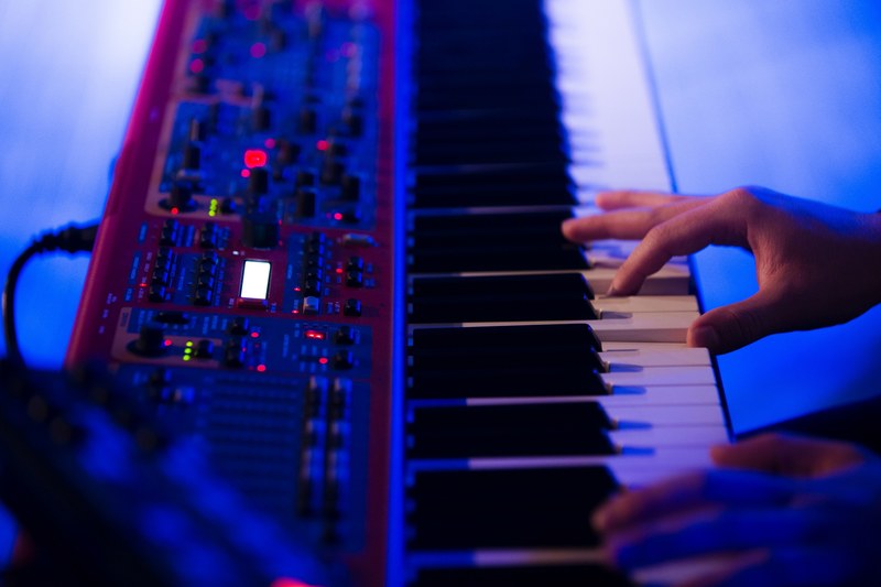 church musician midi and stage 4k
