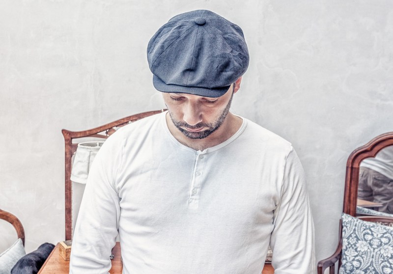 man person hat and beard 4k