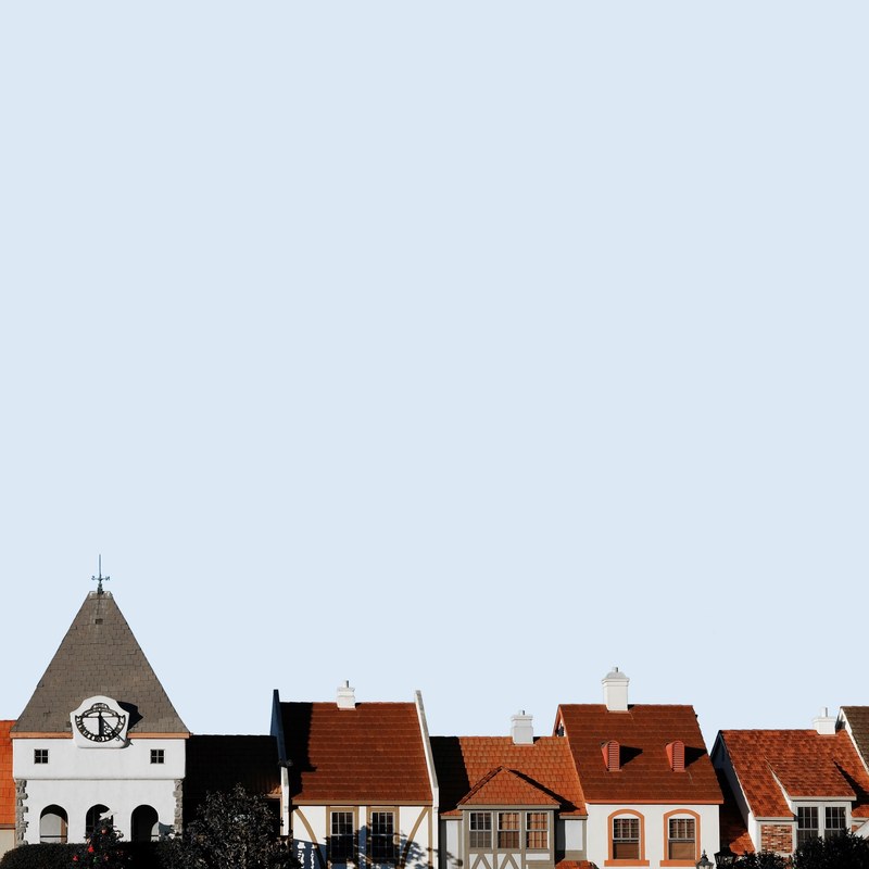 rooftop roof chimney and sky 4k
