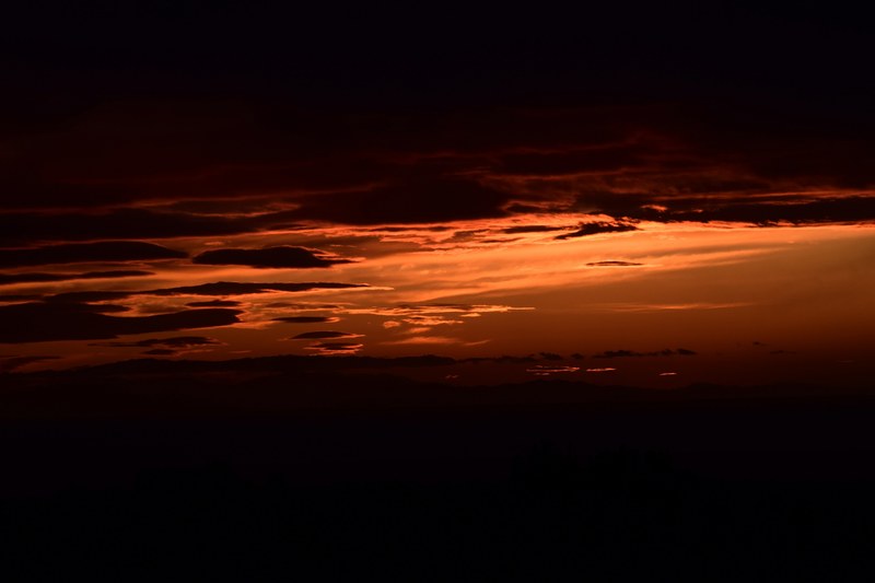 sunset sunrise sky and orange 4k