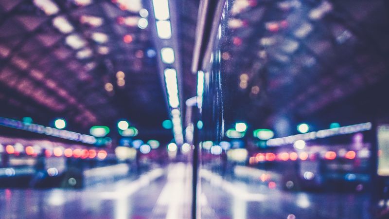 glare, blur, points, 4k