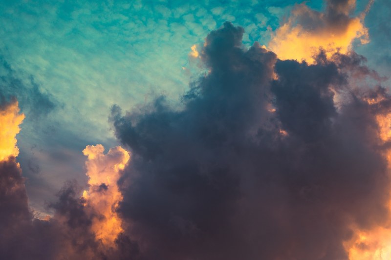 cloud sunset sky and sunrise 4k