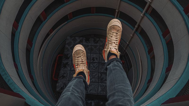 sneakers, legs, hatch, height, 4k