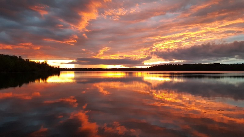 sky cloud sunset and sunrise 4k