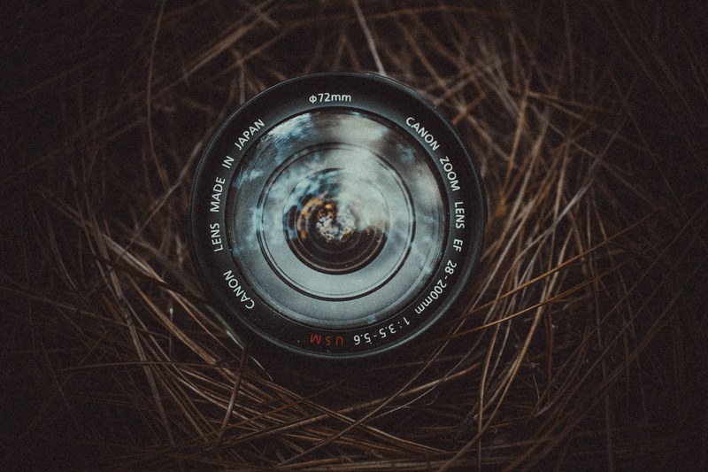 len canon camera and zoom len 4k
