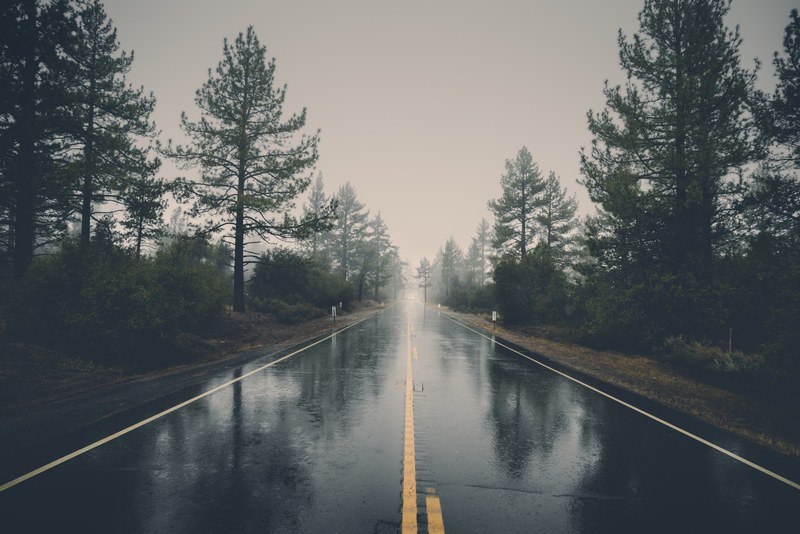 winter raining californium 4k
