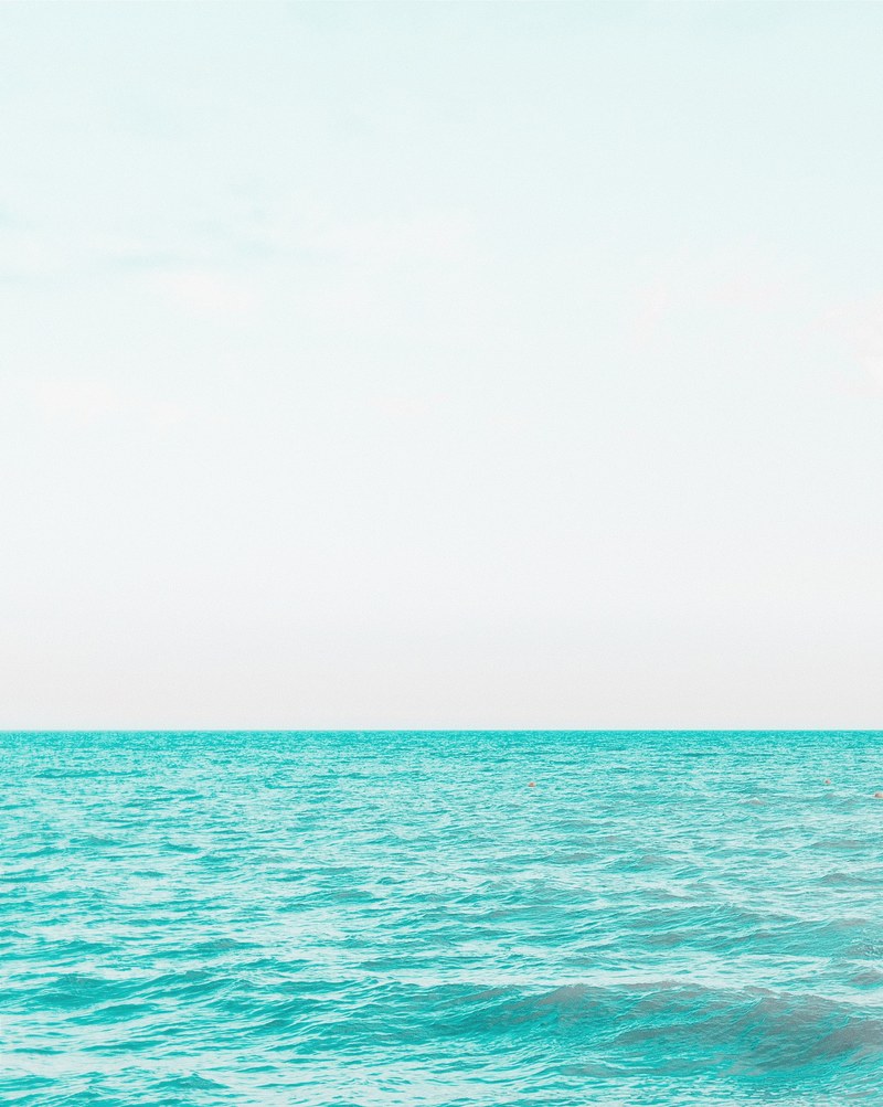 teal blue waves, _blue ocean waves 4k