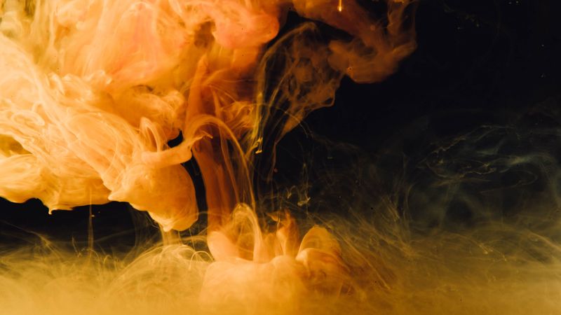 smoke, shroud, light, 4k