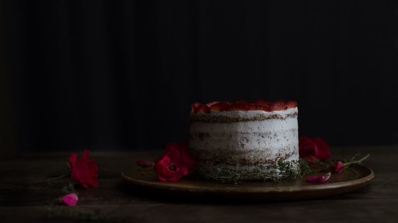 cake, dessert, pastry, cream, 4k