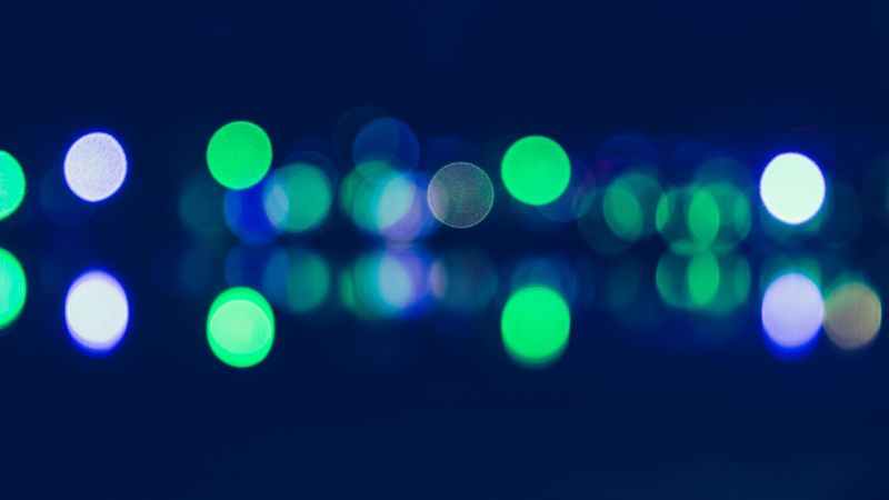 highlights, green, blue, 4k