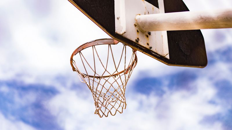 basketball, net, ring, 4k