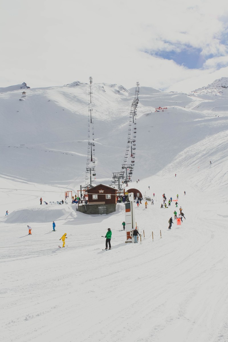 ski slope 4k