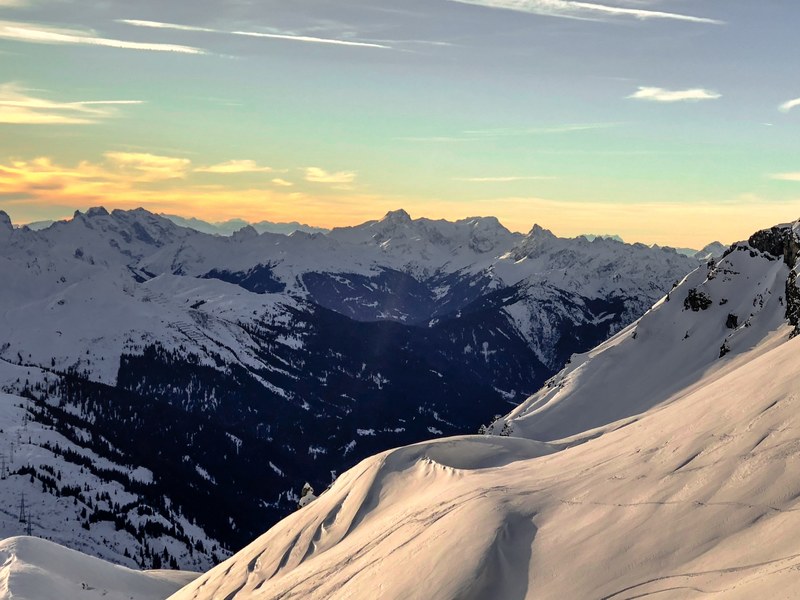 mountain mountain range snow and hill 4k