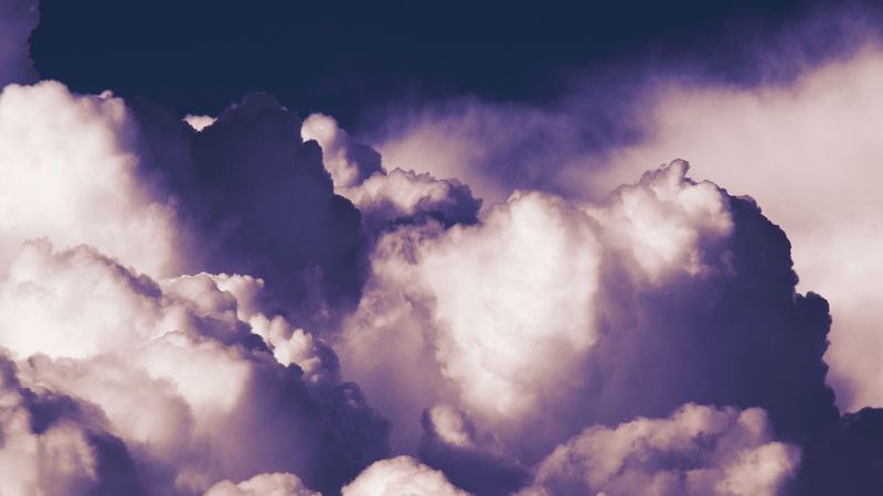 clouds, porous, overcast, 4k