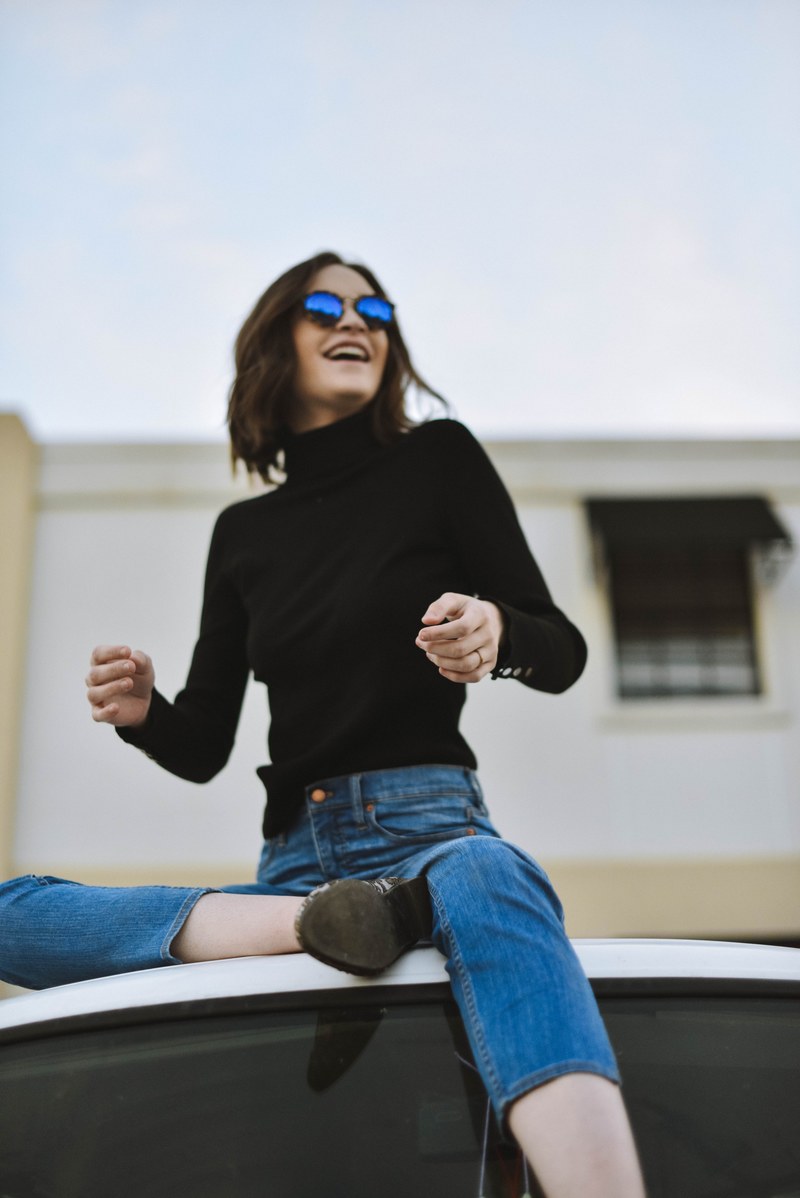 woman female sunglasses and portrait hd, 4k