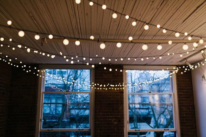 string light vibes 4k