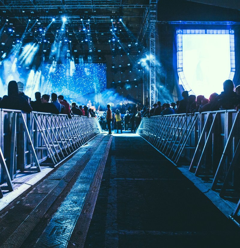 audience crowd dj and music hd, 4k