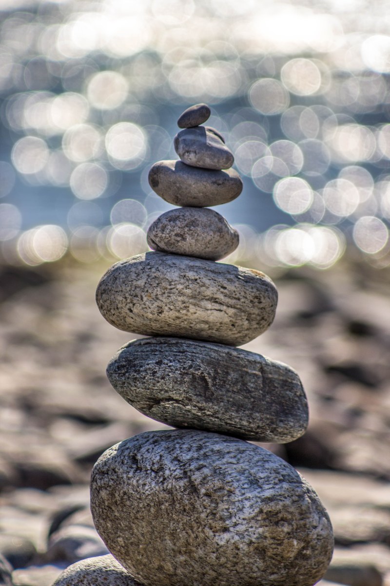 rock balance stone and stack hd, 4k