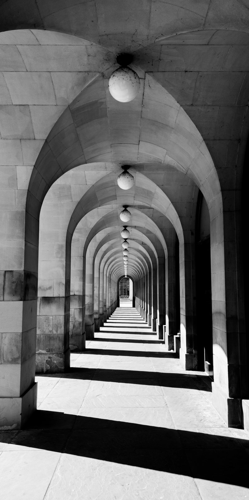 arch central perspective and leading line hd, 4k