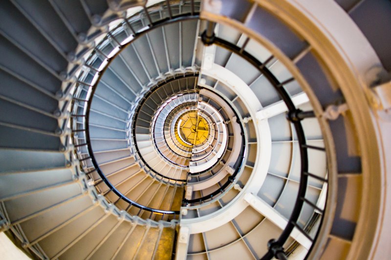 staircase stair geometry and repetitive 4k