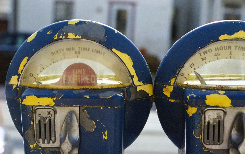parking meter meter parking and park 4k