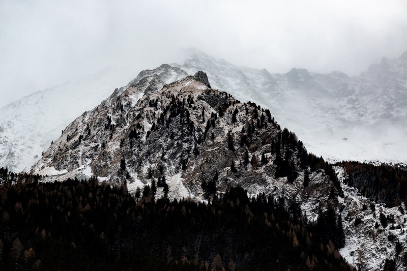 mountain mist fog and cloud 4k