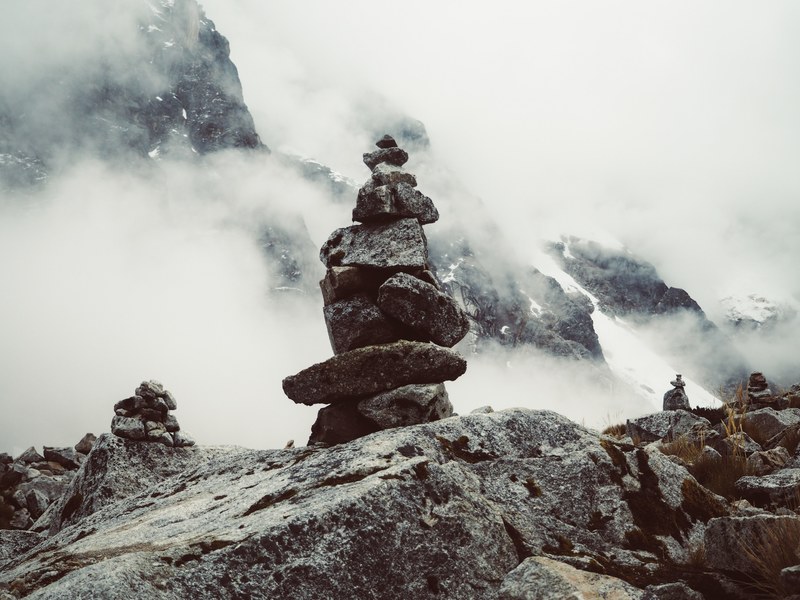 tree rock stones and boulder 4k