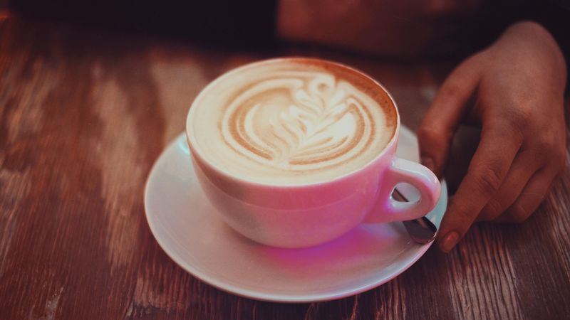 coffee, cappuccino, cinnamon, 4k