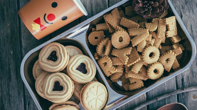 biscuits, pastries, dessert, 4k