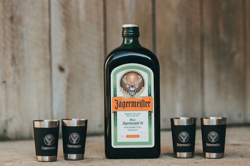 jagermeister shot shot glass and glass 4k