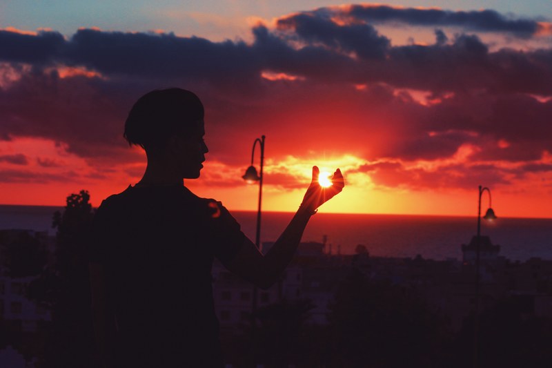 sunset asilah city 4k