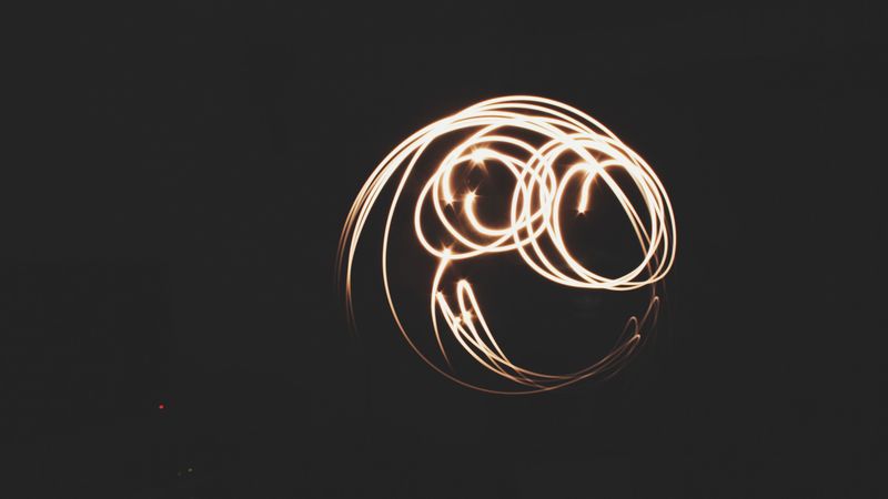 smile, glow, effect, 4k