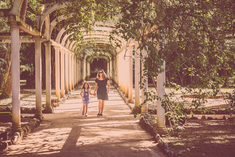 passeio no jardim 4k