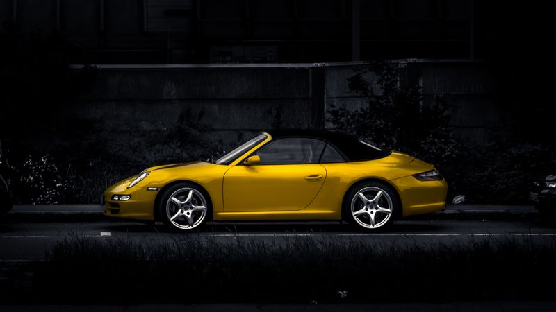 car, side view, stylish, 4k