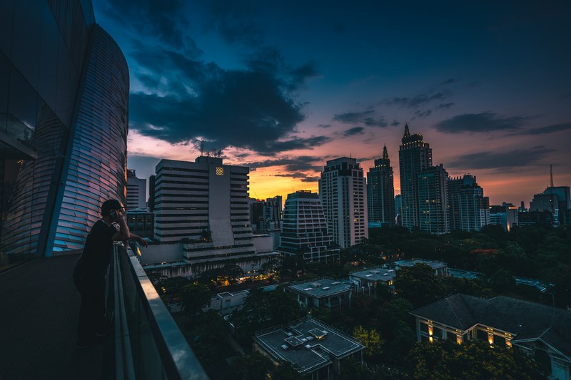 vibrant dusk 4k