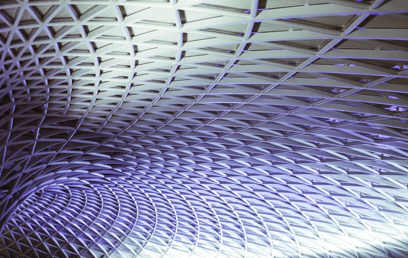 the roof at kings cross station 4k