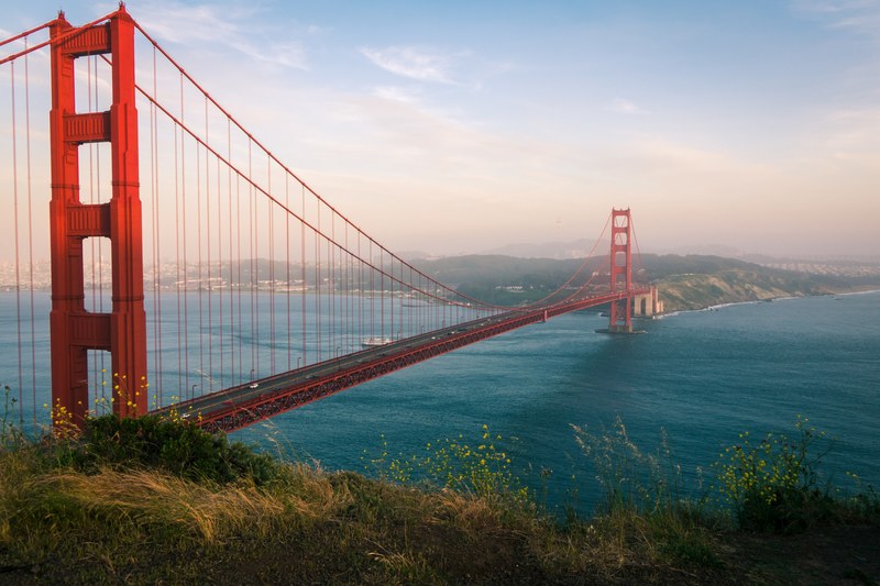 seeing the golden gate bridge 4k