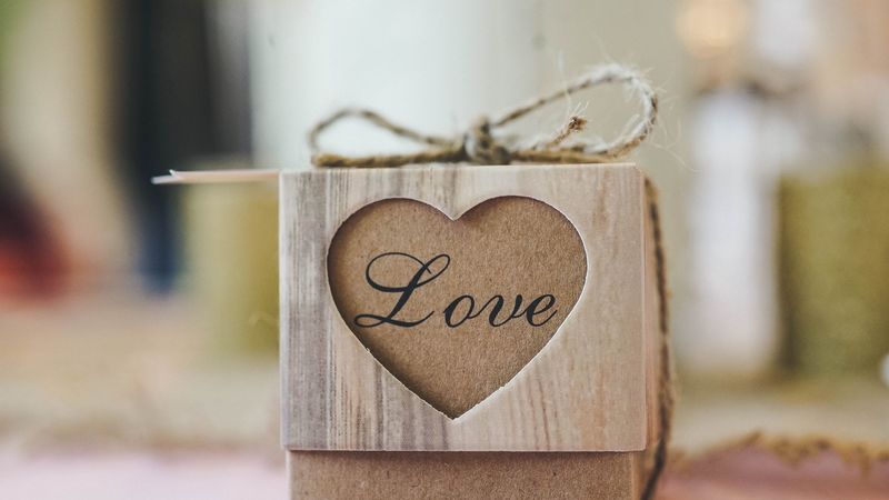 love, heart, gift, box, 4k