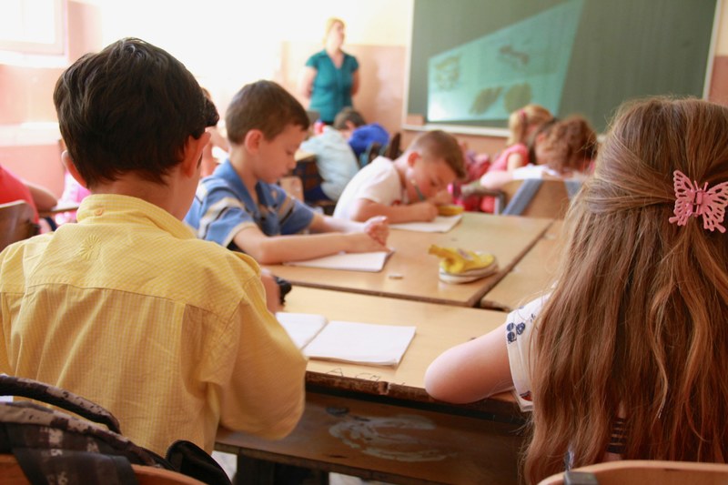 perspective protrait education and elementary school 4k