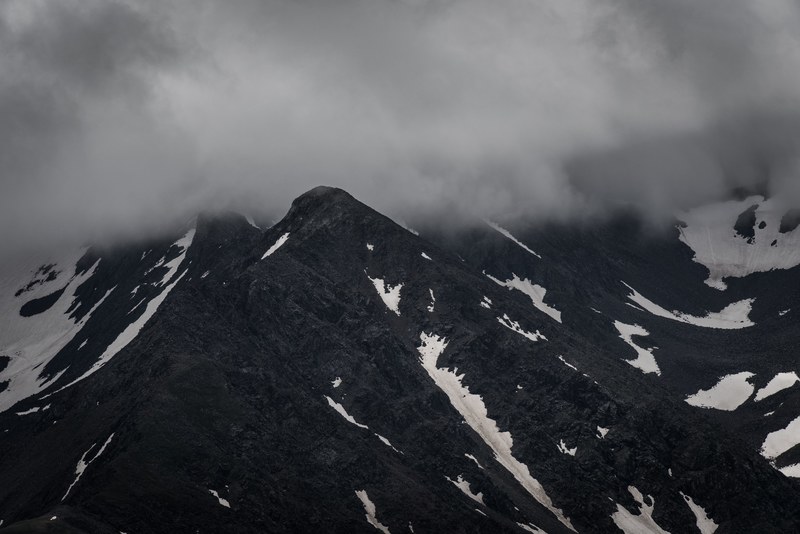 cloud mountain overcast and weather 4k