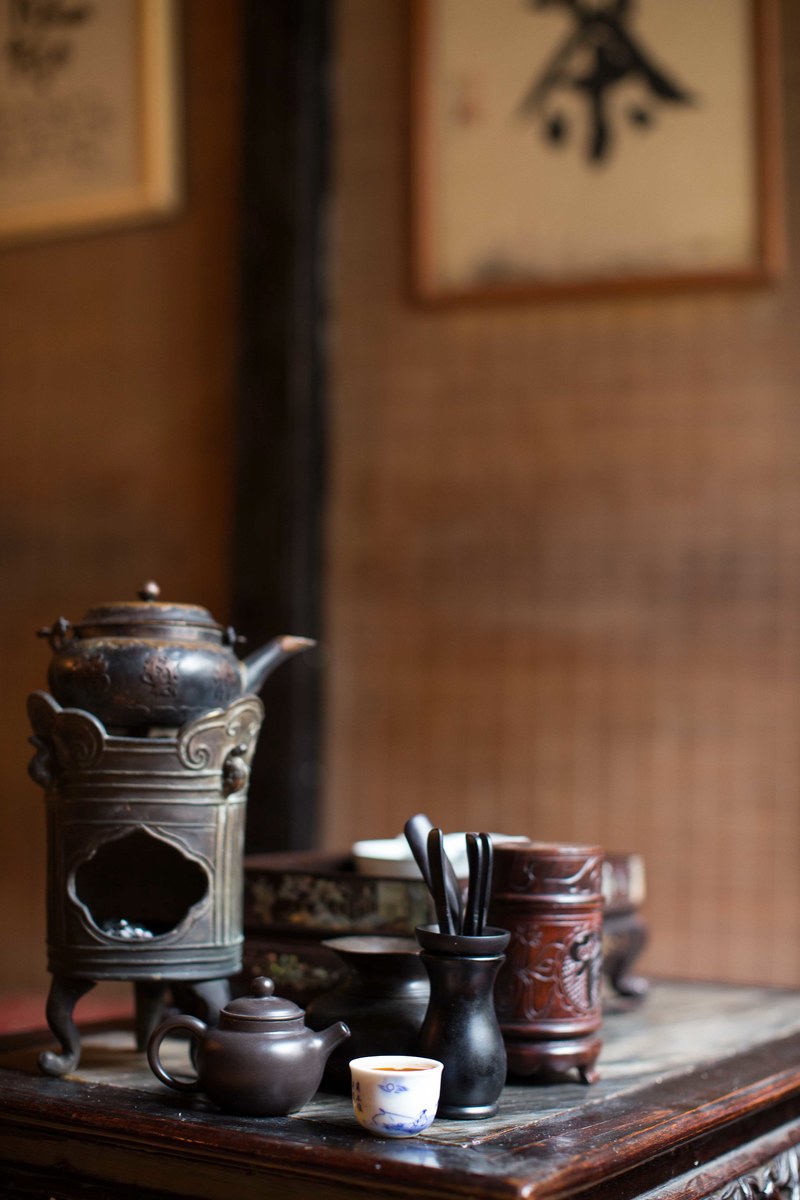 tea shop and tea ceremony hd, 4k