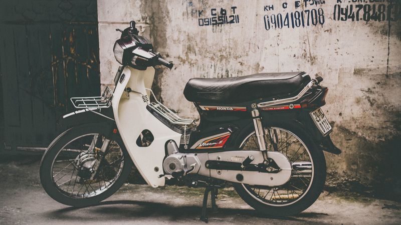 motorcycle, bike, side view, 4k