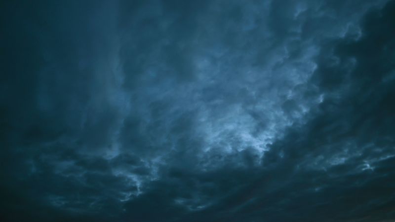 sky, clouds, overcast, 4k