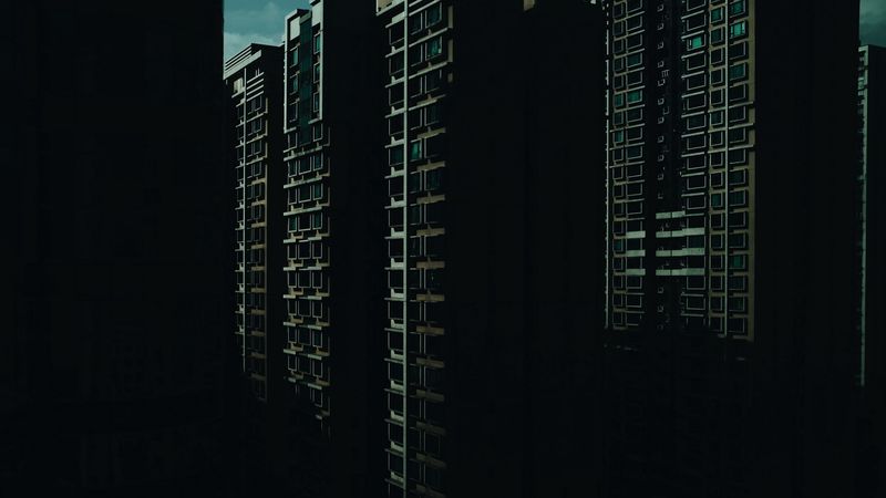 building, facade, skyscraper, 4k