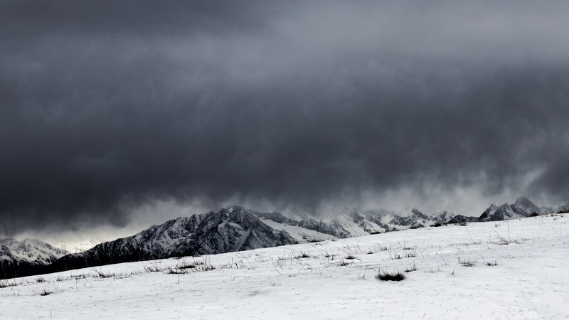 storm cloud black and white monochrome and cloud 4k